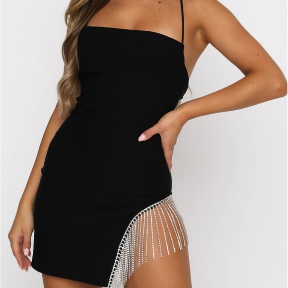 Come Back Mini Dress Black - Picture 2 of 4